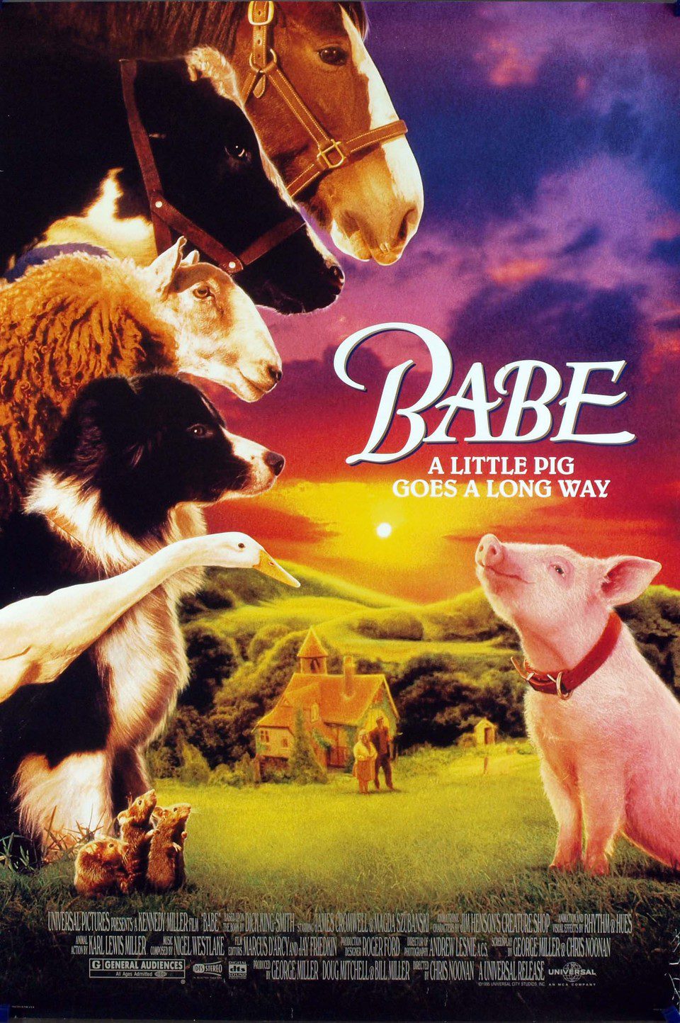Poster of Babe - EEUU