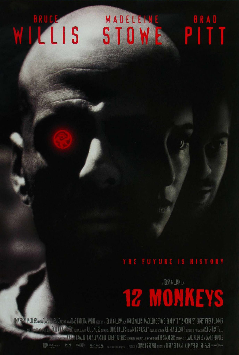 Poster of Twelve Monkeys - EEUU
