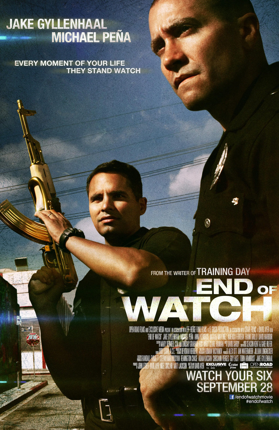 Poster of End of Watch - EEUU