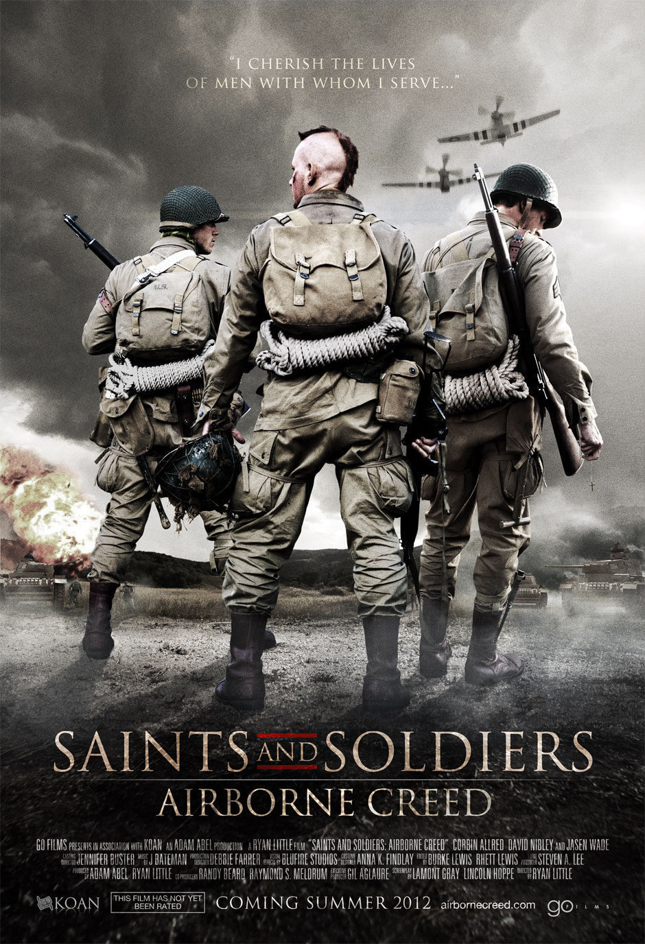 Poster of Saints & Soldiers: Airborne Creed - EEUU