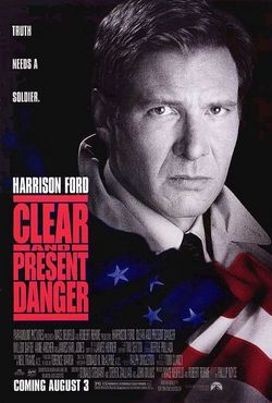 Poster Clear and Present Danger