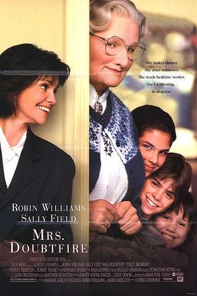 Poster of Mrs. Doubtfire - Estados Unidos
