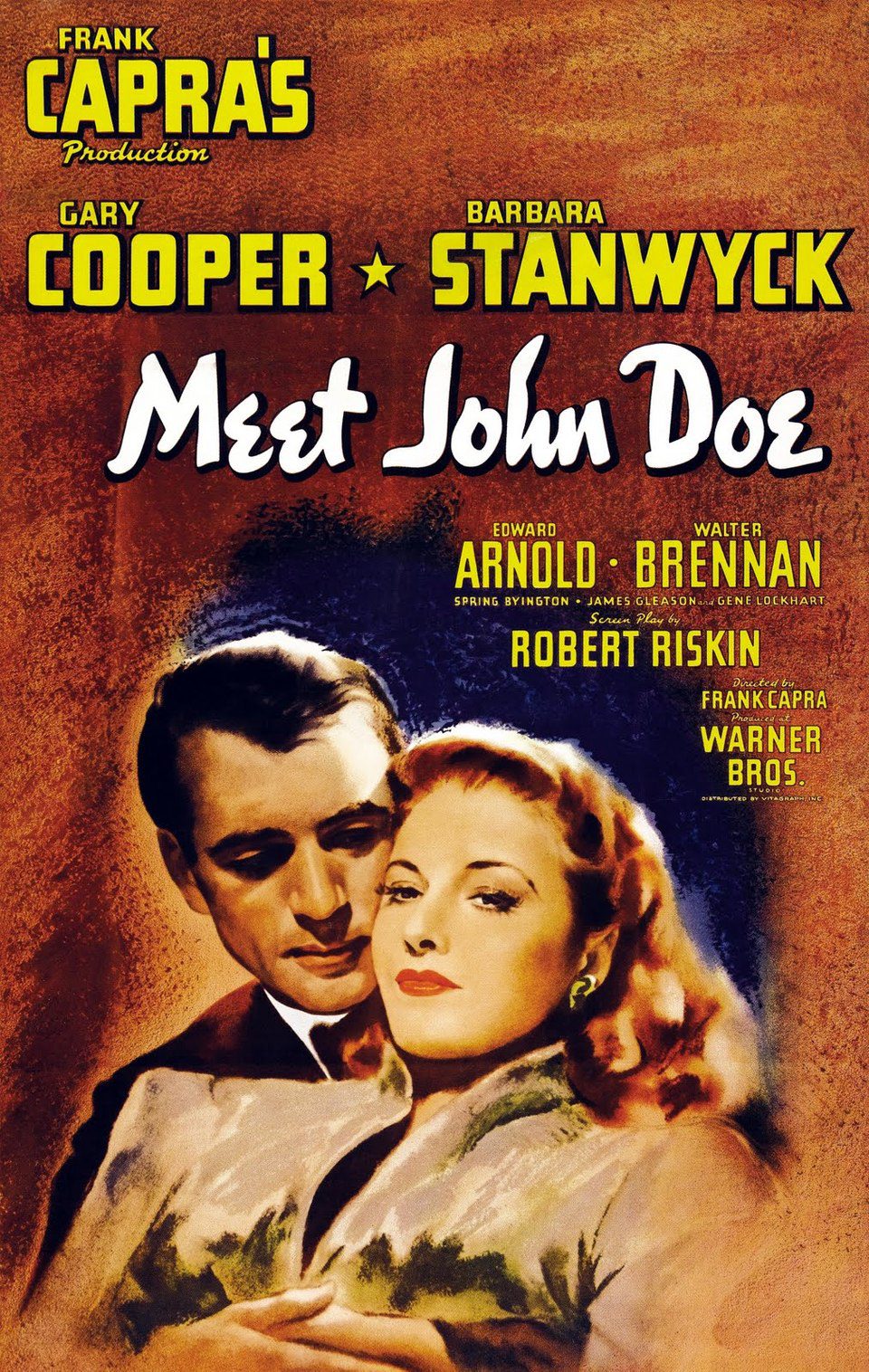 Poster of Meet John Doe - Estados Unidos