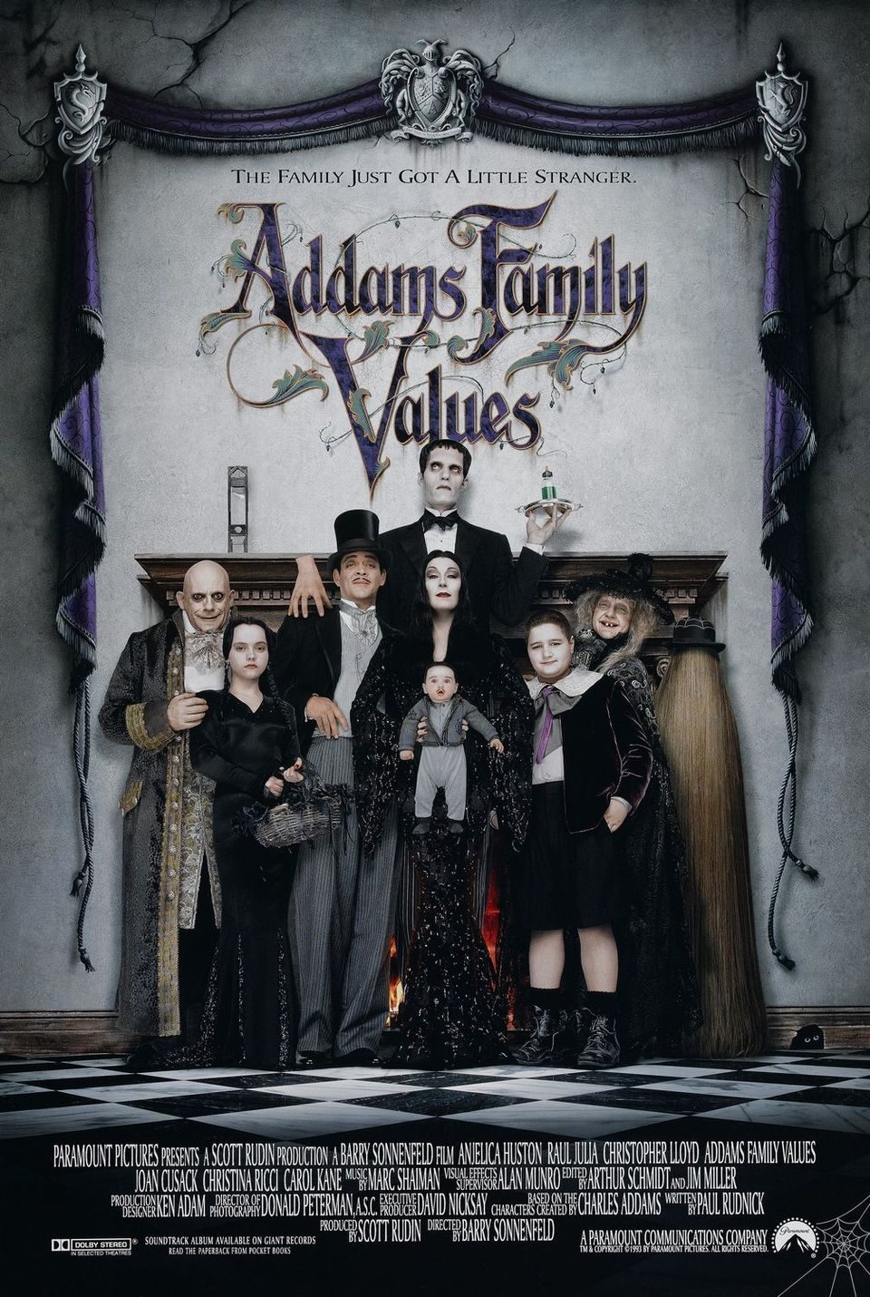 Poster of Addams Family Values - EEUU