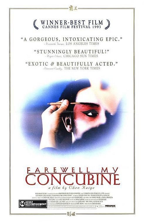 Poster of Farewell My Concubine - EEUU