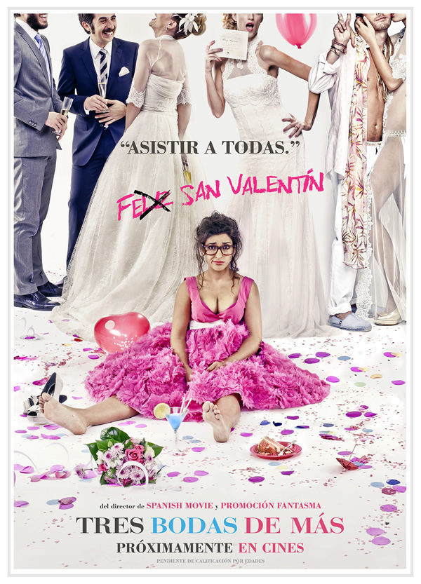 Poster of Three Many Weddings - San Valentín