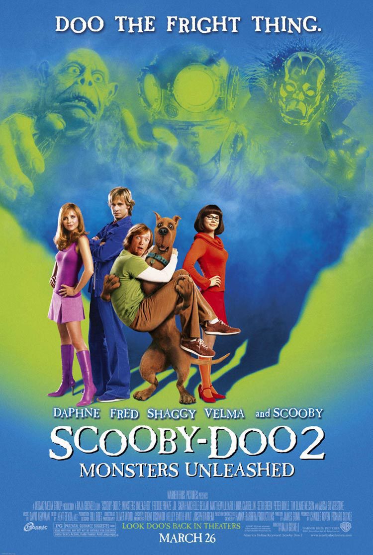 Poster of Scooby Doo 2: Monsters Unleashed - Estados Unidos