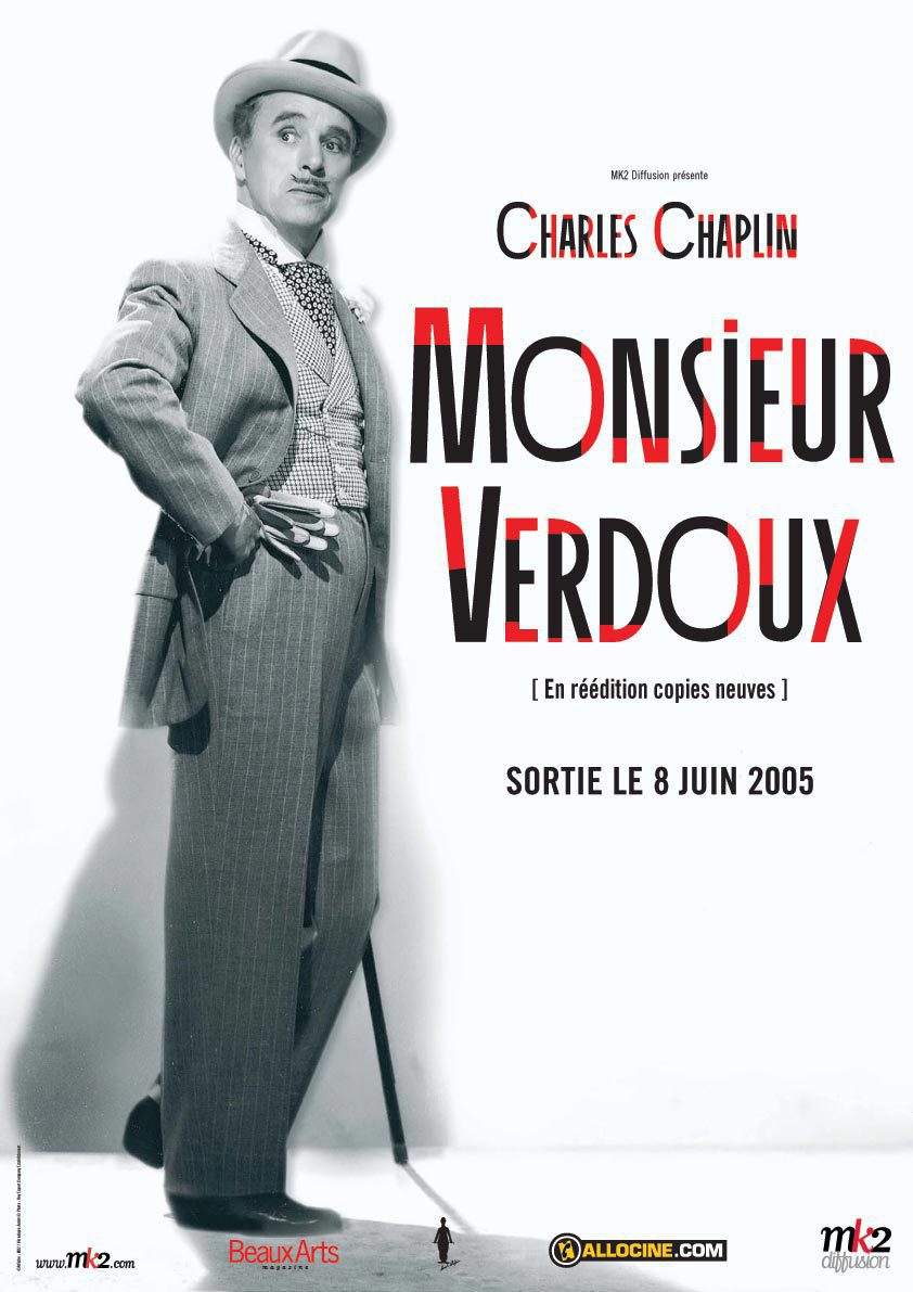 Poster of Monsieur Verdoux - Estados Unidos