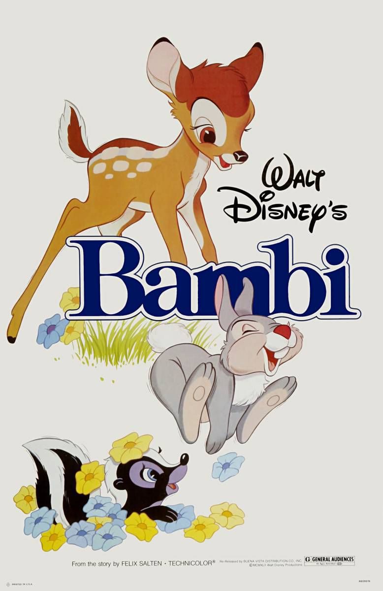 Poster of Bambi - Estados Unidos