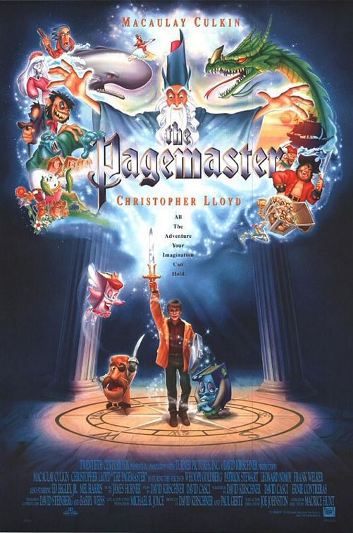 Poster of The Pagemaster - EEUU