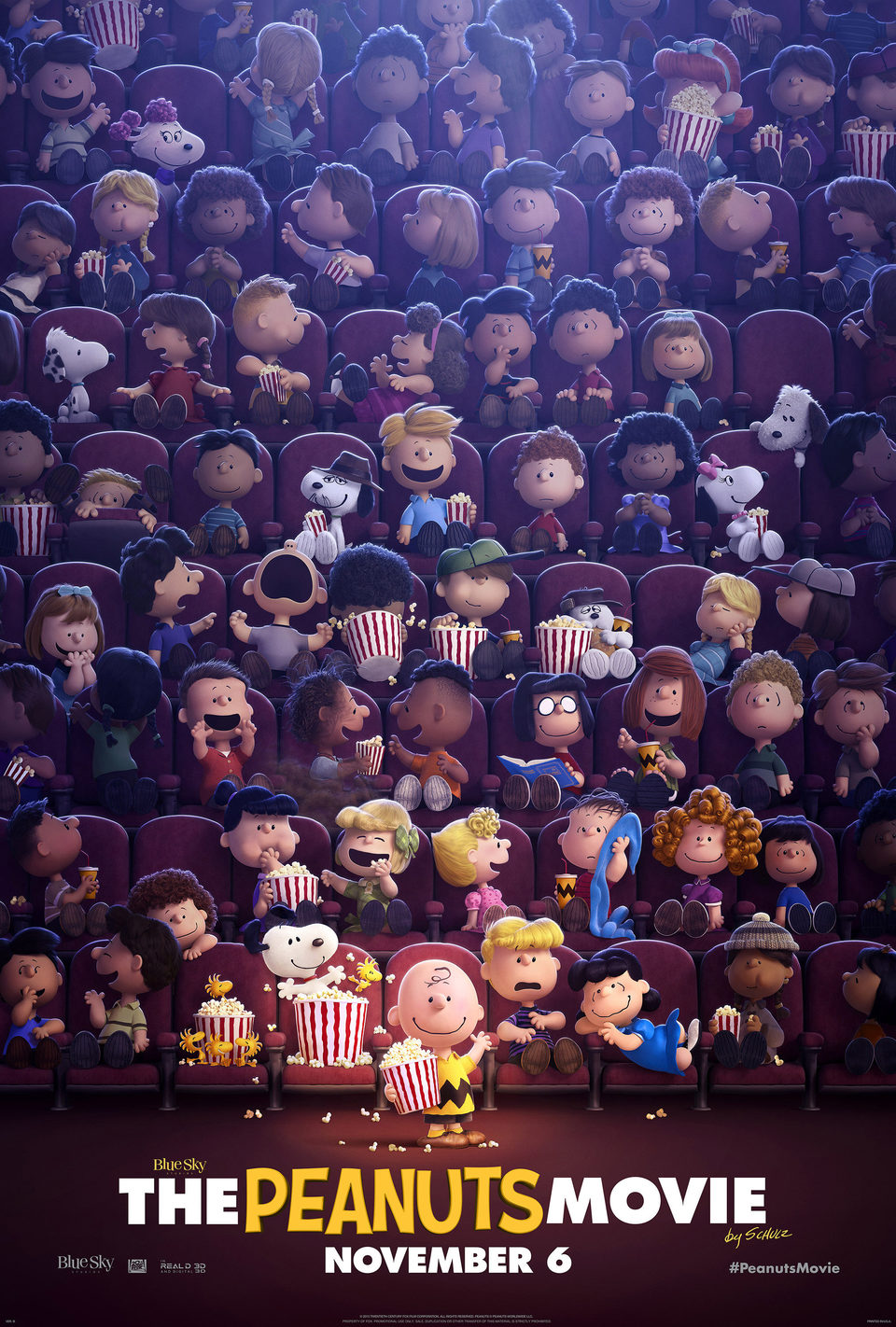 Poster of The Peanuts Movie - Poster EE UU
