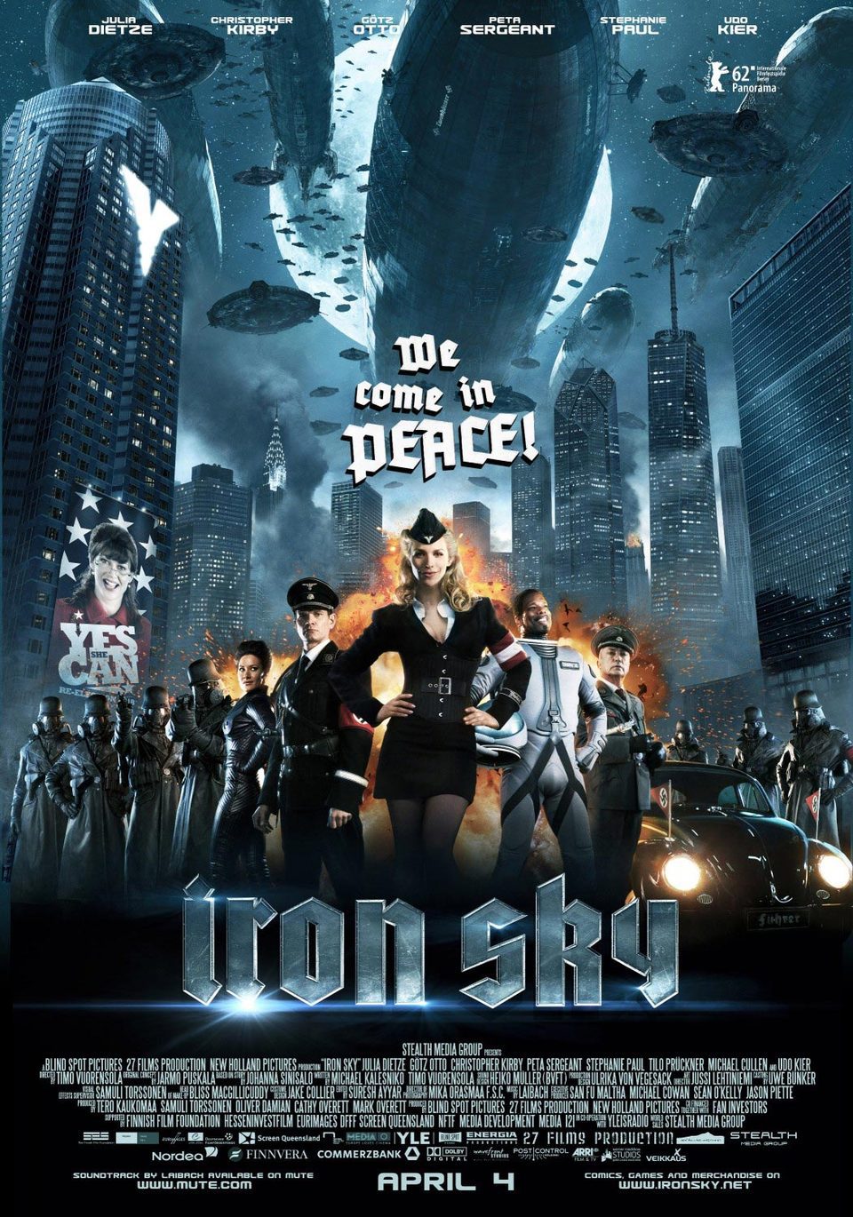 Poster of Iron Sky - Reino Unido