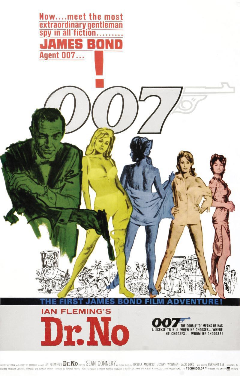 Poster of Dr. No - EEUU