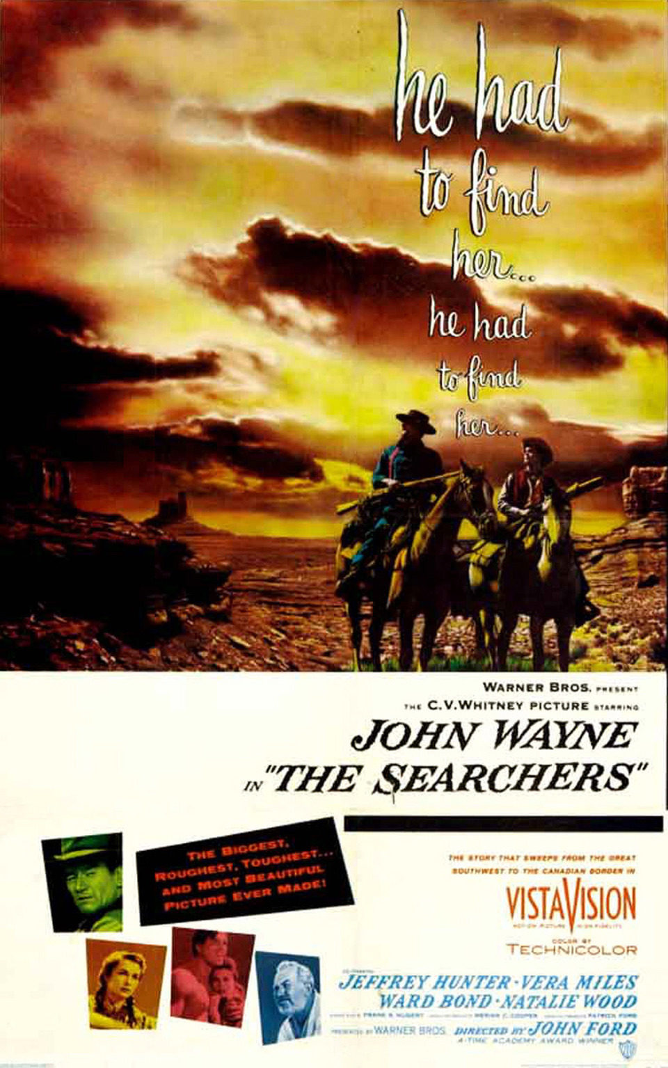 Poster of The Searchers - EEUU