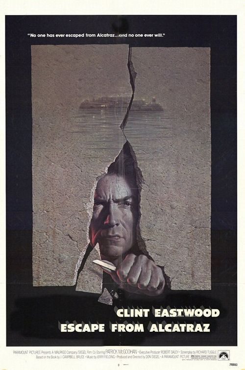 Poster of Escape from Alcatraz - EEUU