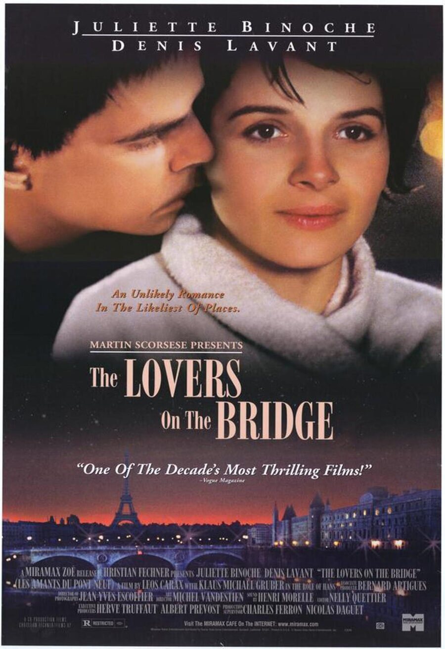 Poster of The Lovers on the Bridge - Estados Unidos