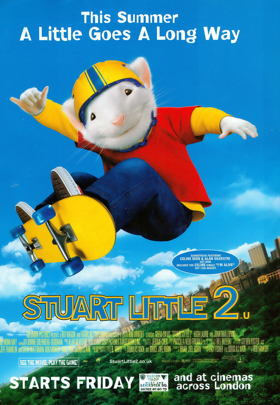 Poster of Stuart Little 2 - Reino Unido