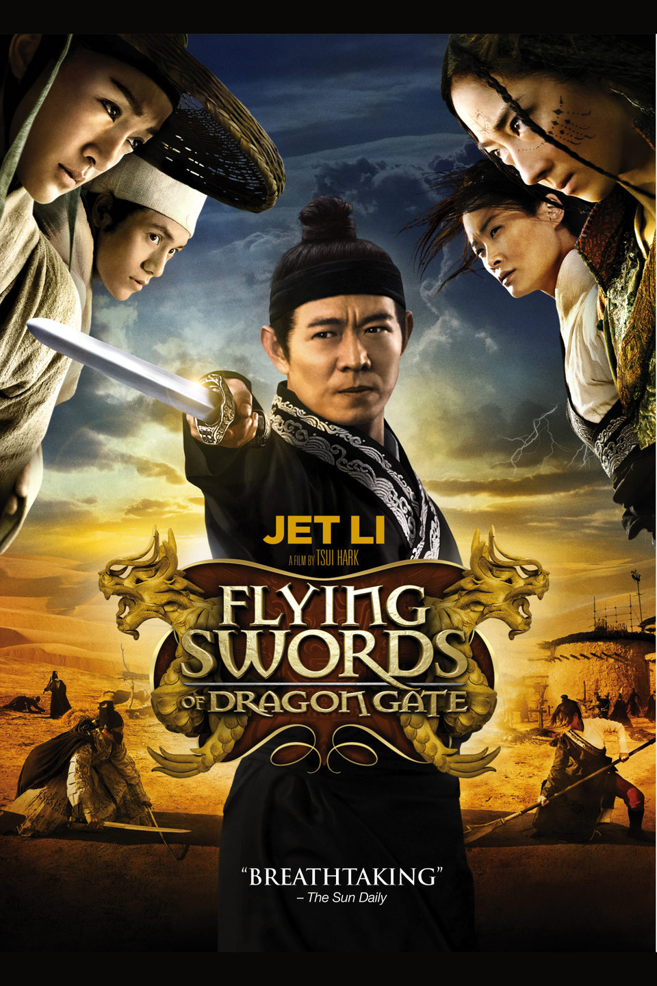 Poster of The Flying Swords of Dragon Gate - Reino Unido