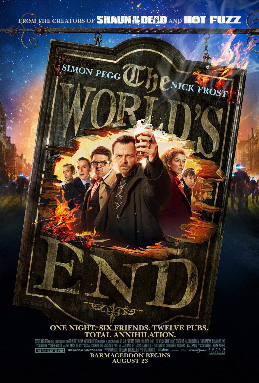 Poster of The World's End - Reino Unido