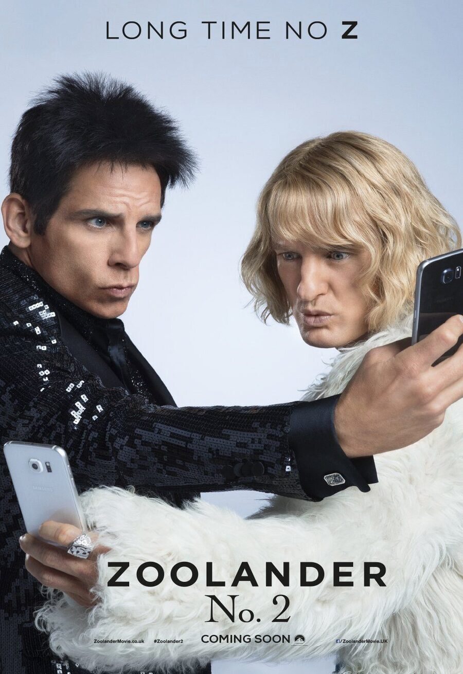 Poster of Zoolander 2 - Reino Unido