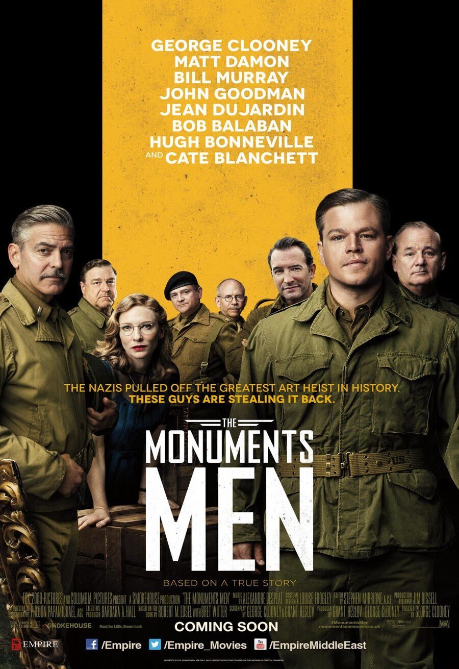 Poster of The Monuments Men - EEUU 2