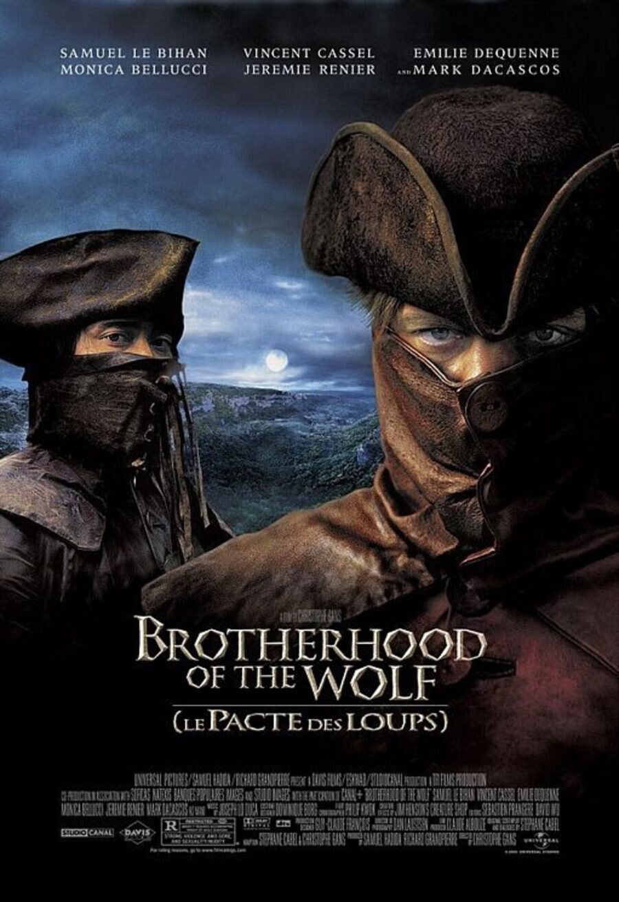 Poster of Brotherhood of the Wolf - EEUU