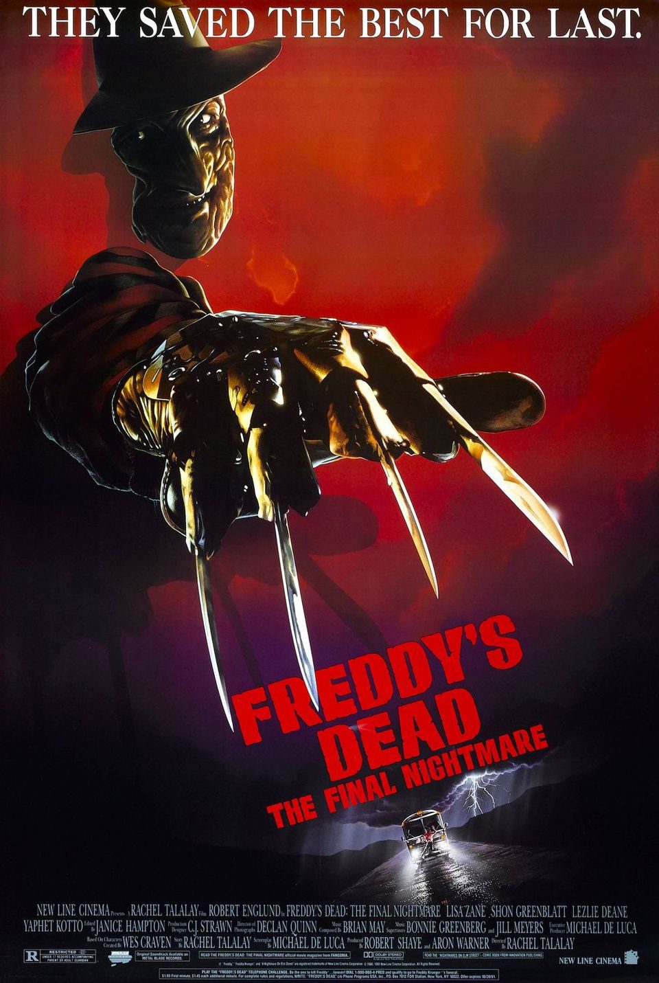 Poster of Freddy's Dead: The Final Nightmare - EEUU