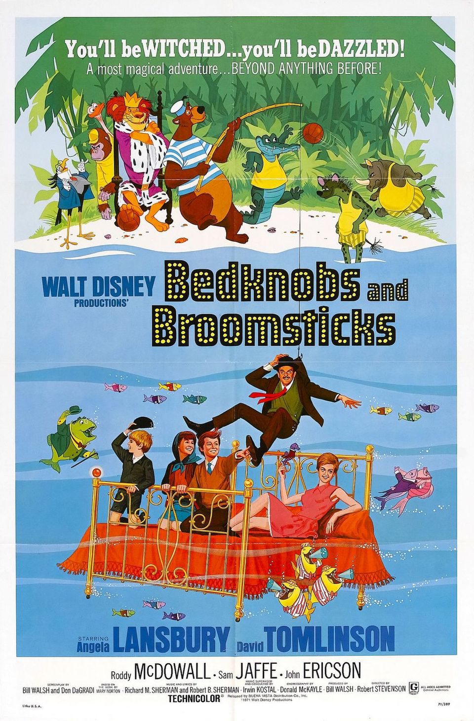 Poster of Bedknobs & Broomsticks - EEUU