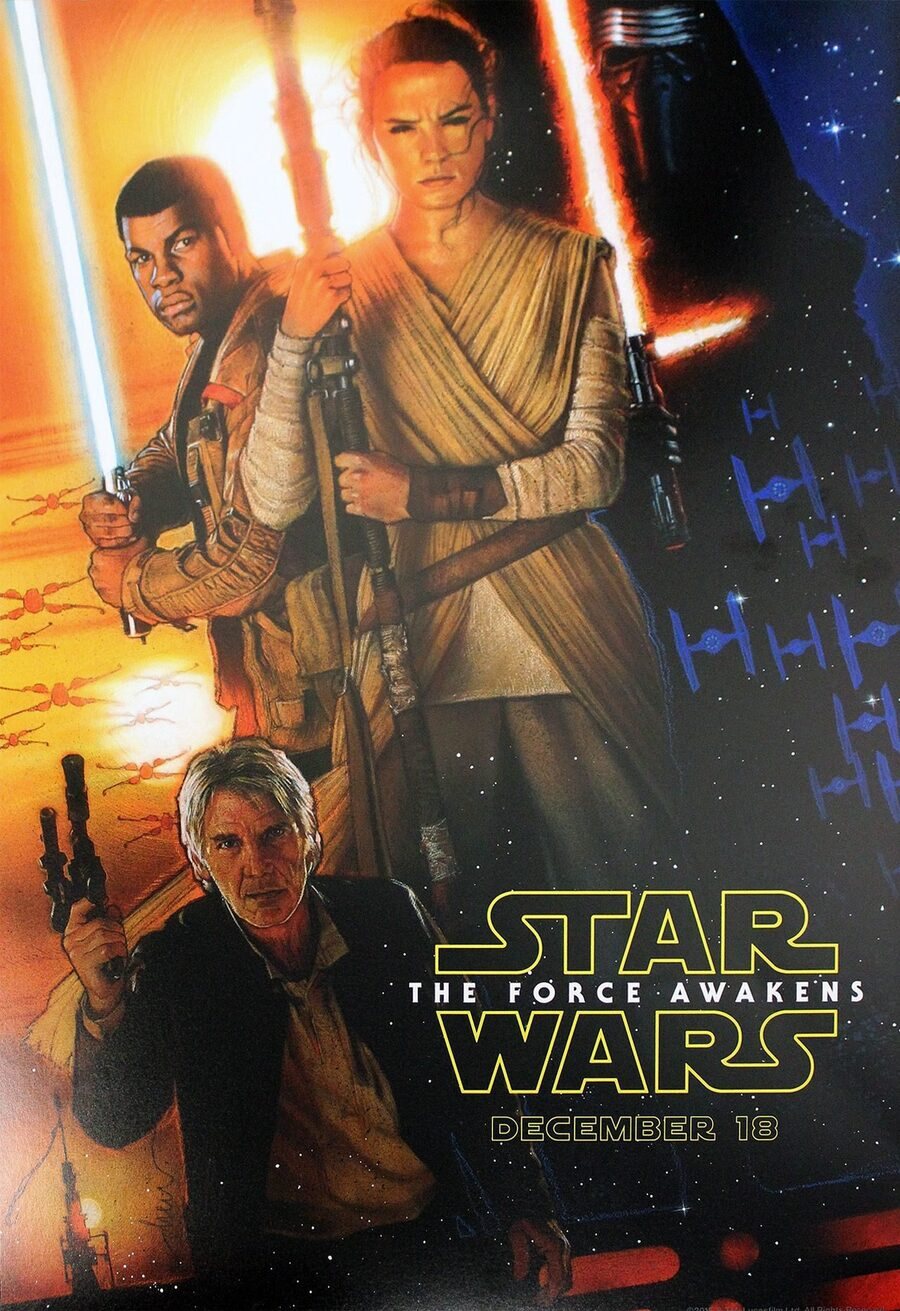 Poster of Star Wars: Episode VII - The Force Awakens - Estados Unidos