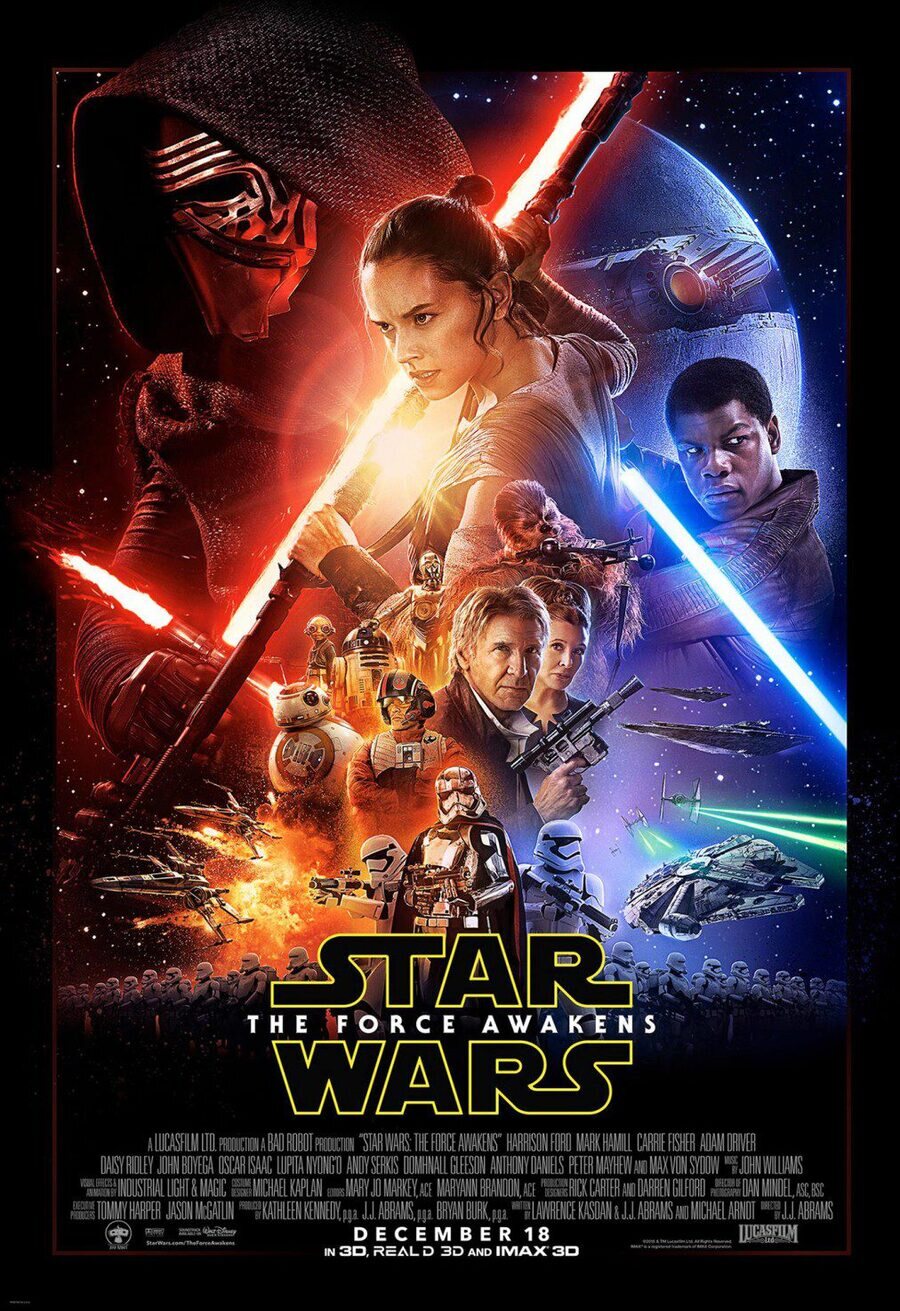 Poster of Star Wars: Episode VII - The Force Awakens - EEUU
