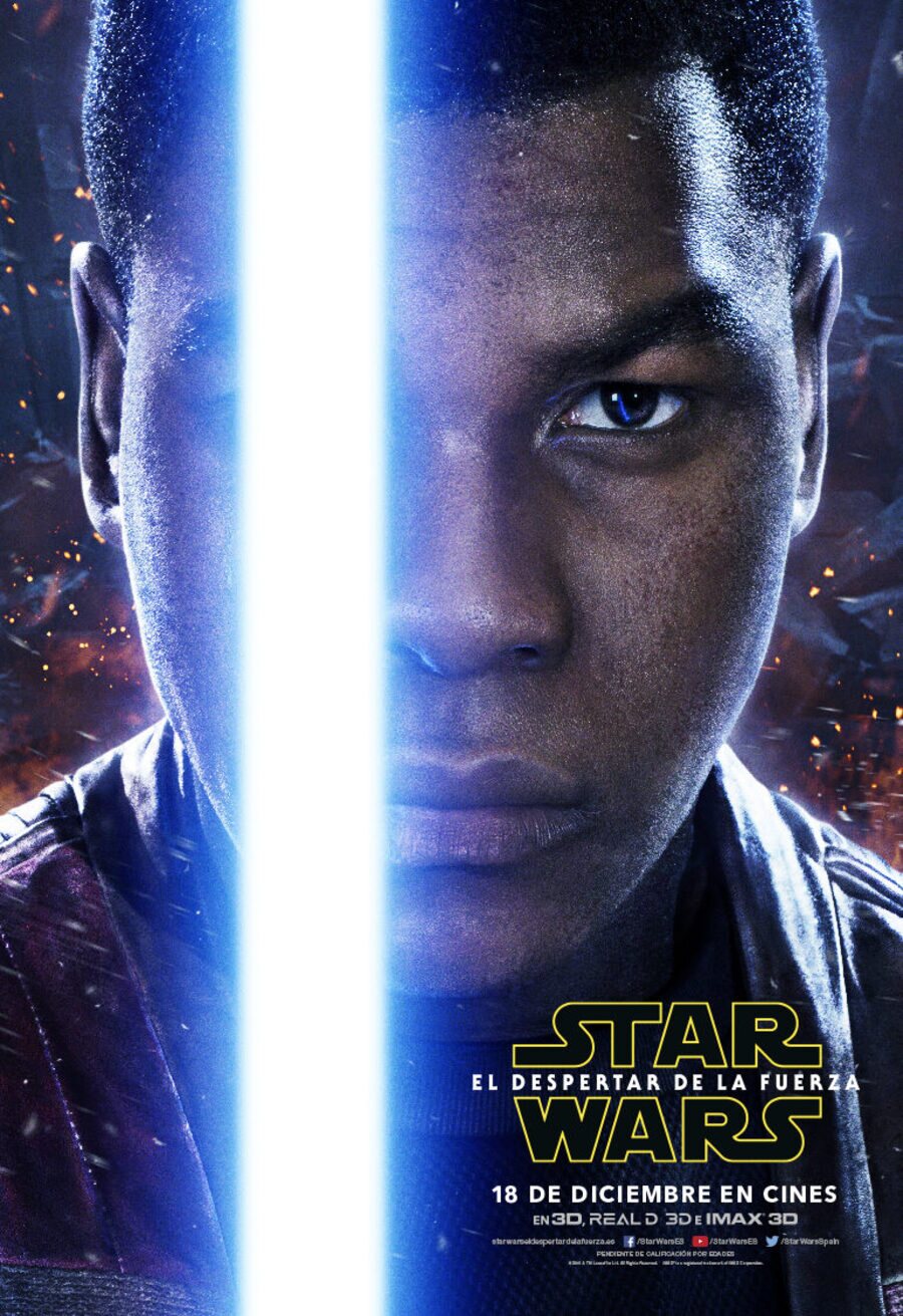 Poster of Star Wars: Episode VII - The Force Awakens - Finn - España