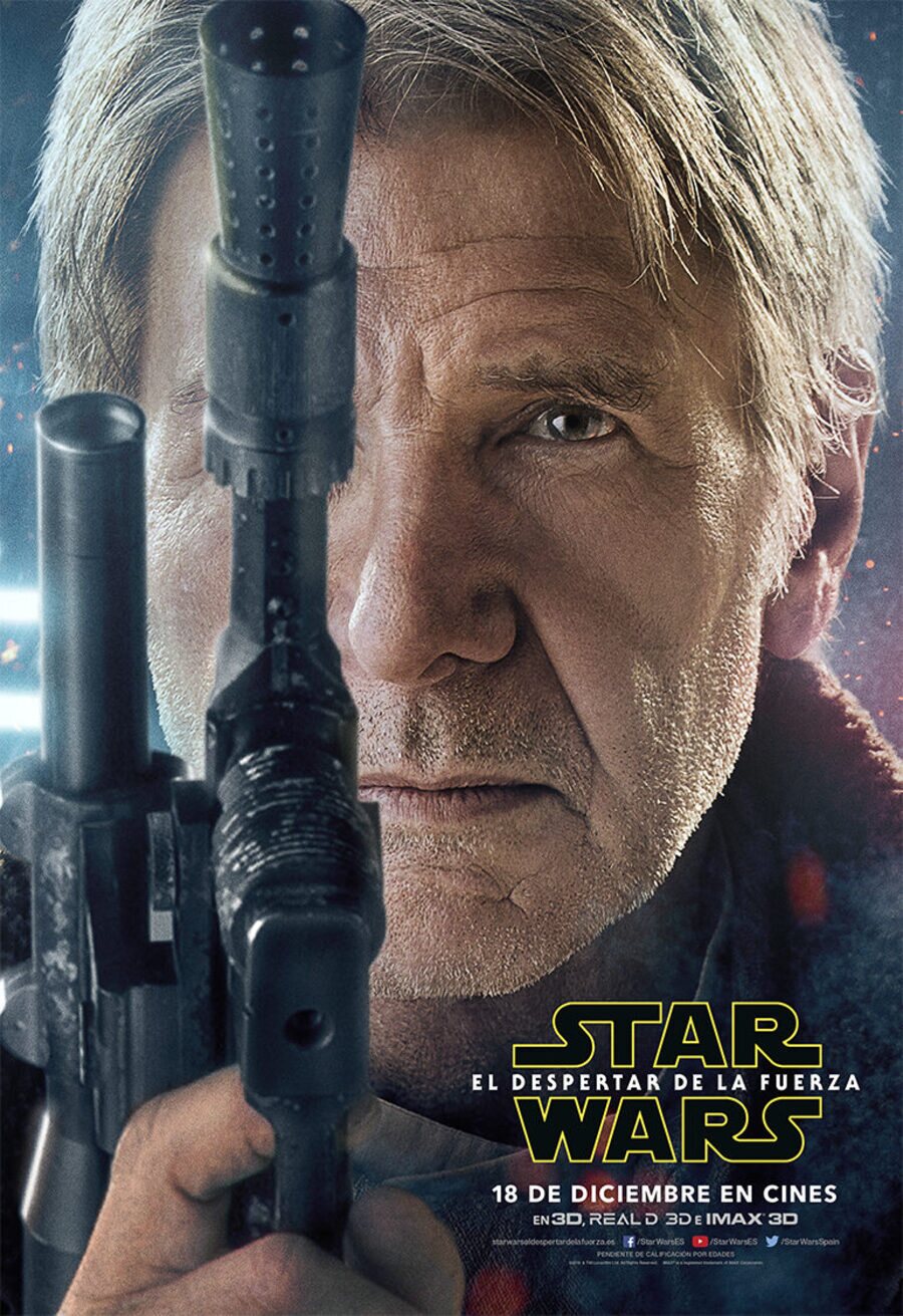 Poster of Star Wars: Episode VII - The Force Awakens - Han Solo - España