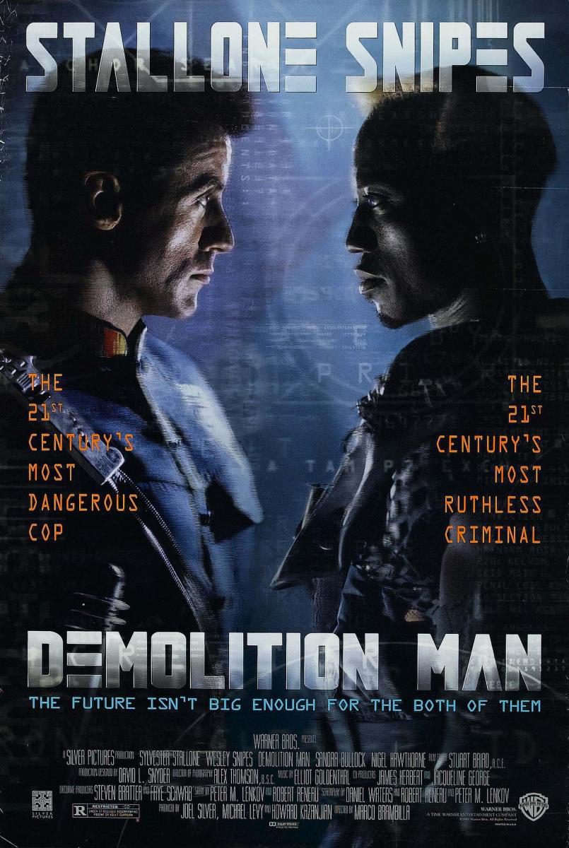 Poster of Demolition Man - EEUU