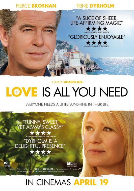 Poster of Love is All You Need - EEUU