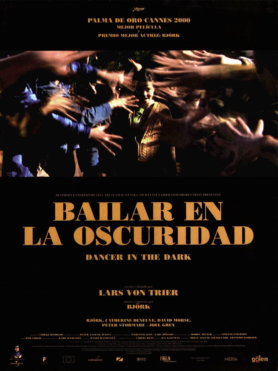 Poster of Dancer in the dark - España