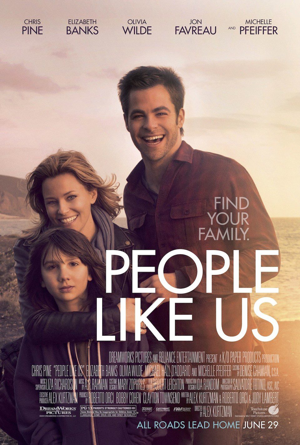 Poster of People Like Us - EEUU