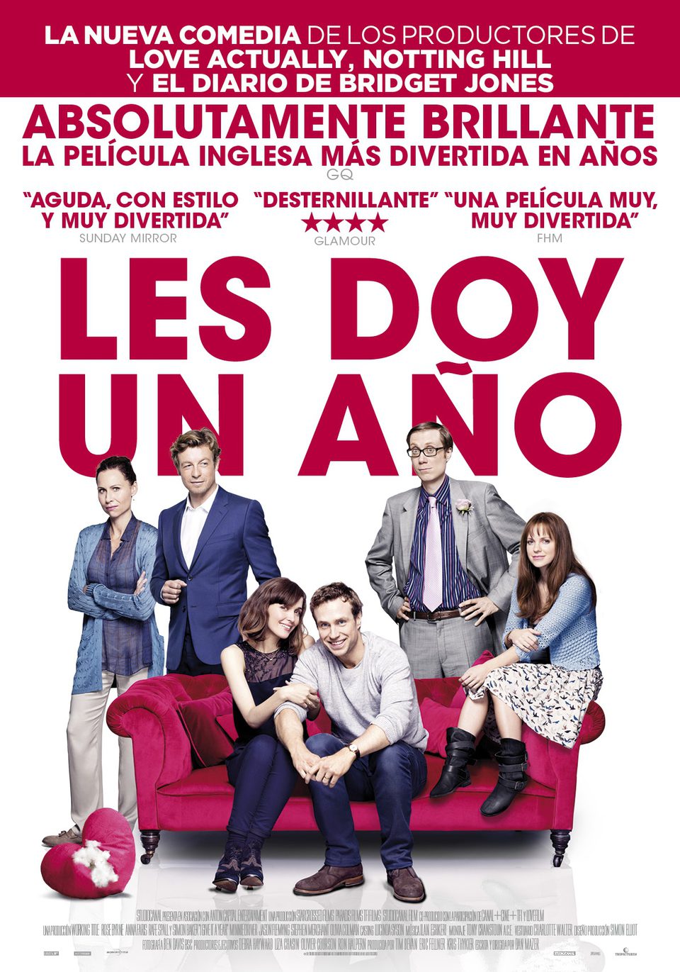 Poster of I Give it a Year - España