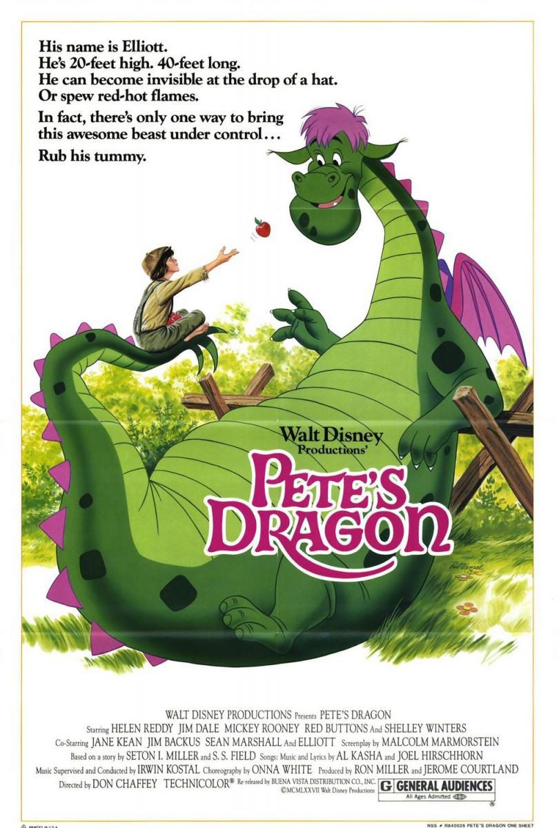 Poster of Pete's Dragon - EEUU