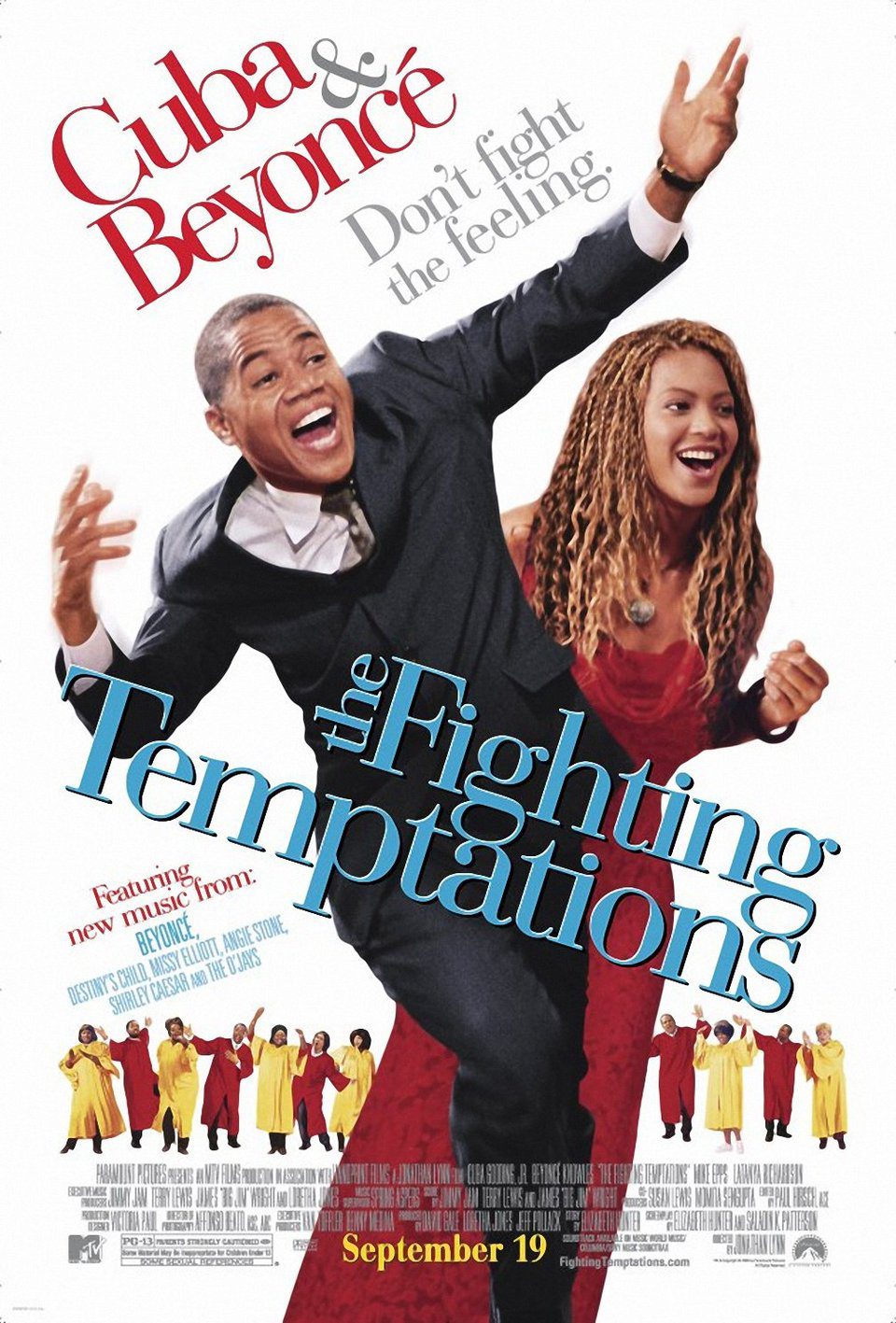 Poster of The Fighting Temptations - EEUU