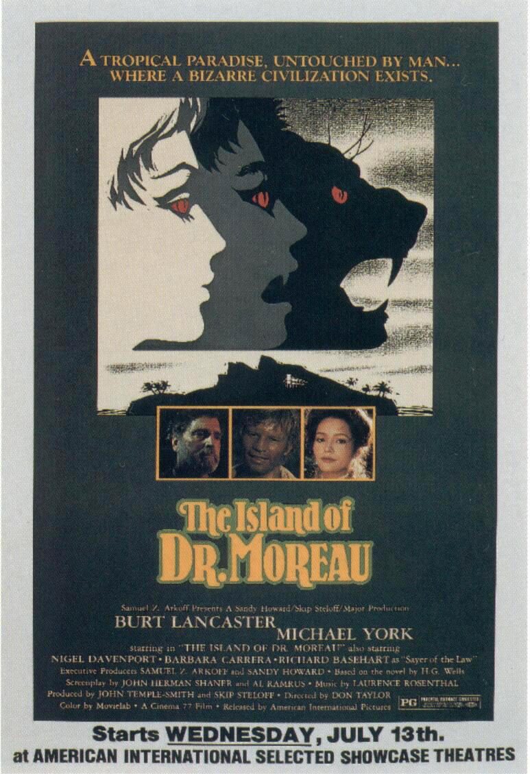 Poster of The Island of Dr. Moreau - EEUU