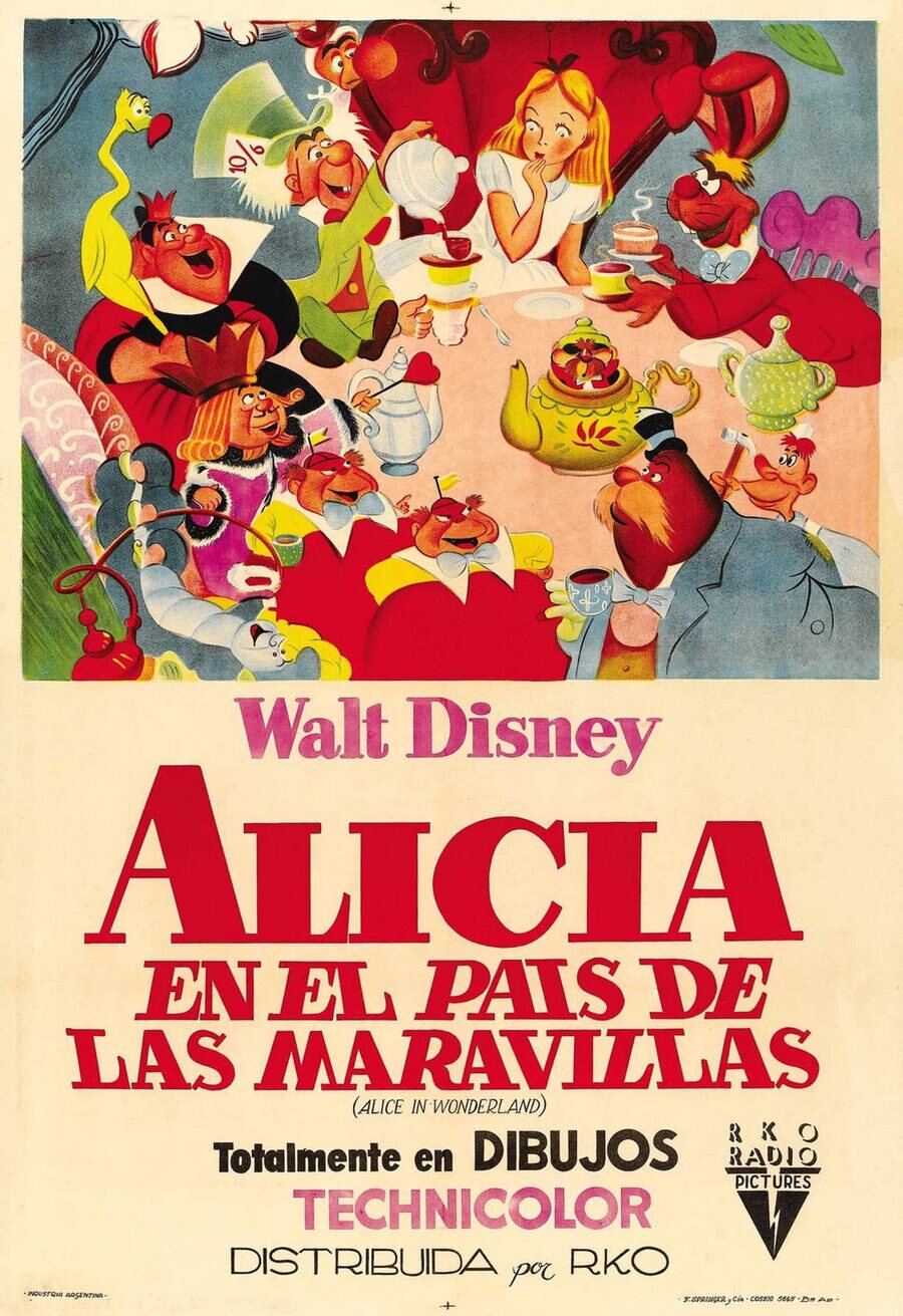 Poster of Alice in Wonderland - España