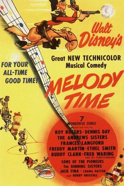 Poster Melody Time
