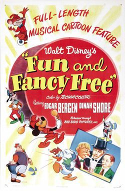 Poster Fun & Fancy Free