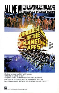 Poster Conquest of the Planet of the Apes