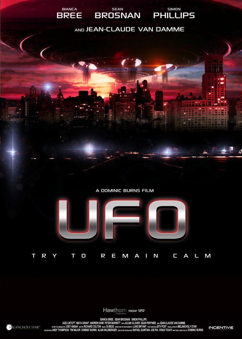 Poster of U.F.O. - Reino Unido