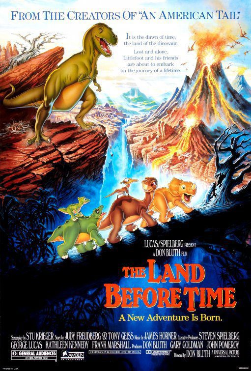 Poster of The Land Before Time - EEUU
