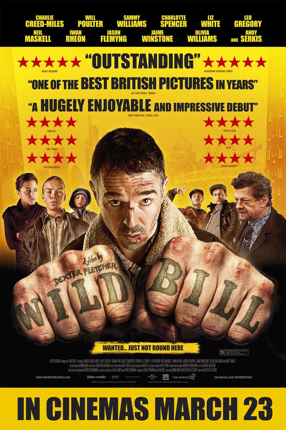 Poster of Wild Bill - Reino Unido