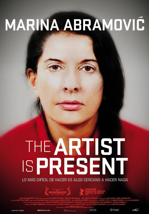 Poster of Marina Abramovic: The Artist is Present - España
