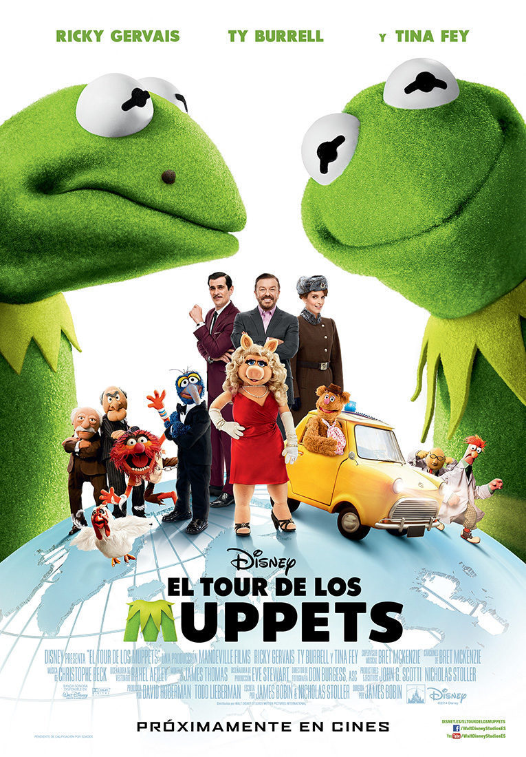 España poster for Muppets Most Wanted
