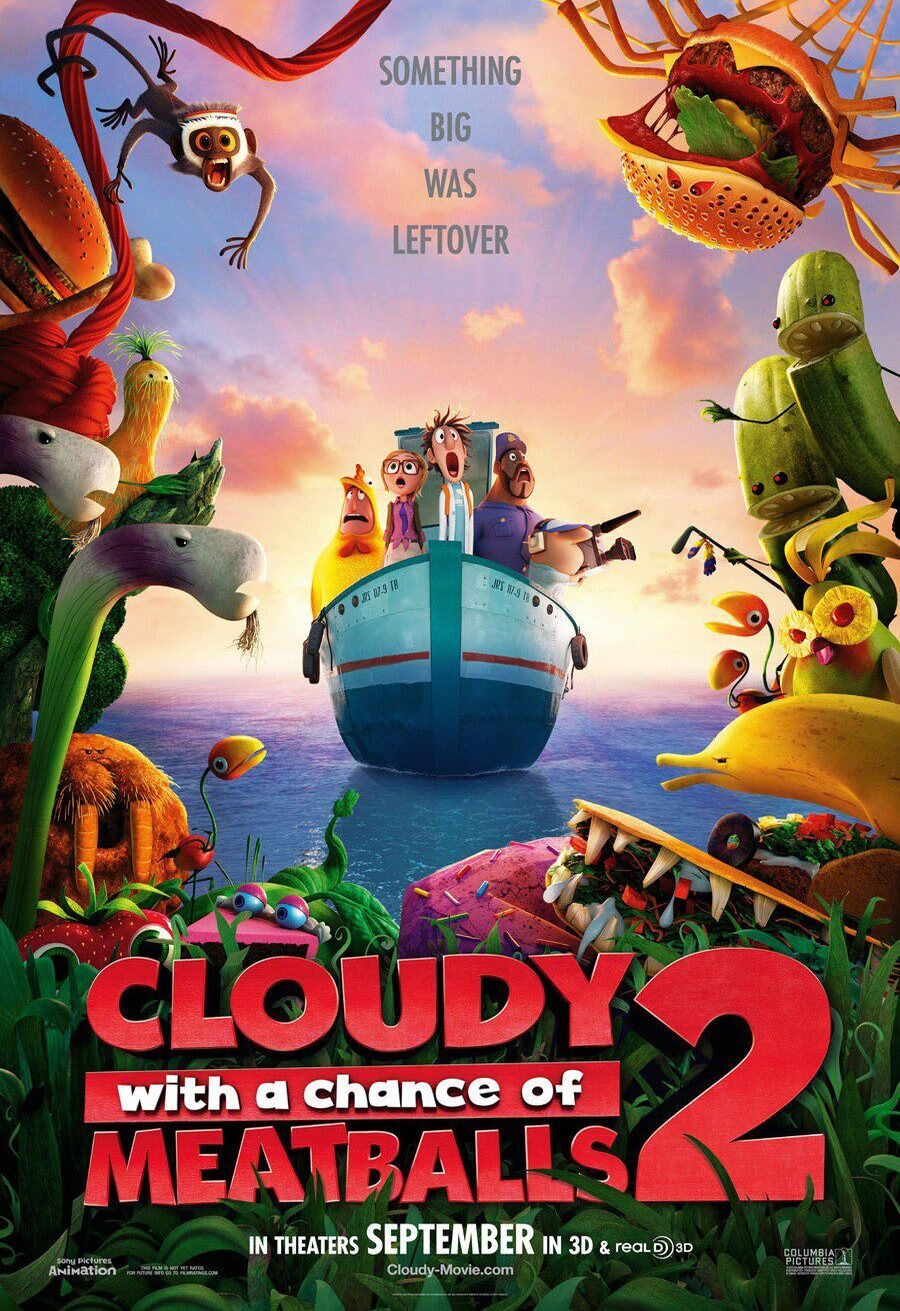 Poster of Cloudy with a Chance of Meatballs 2 - EEUU